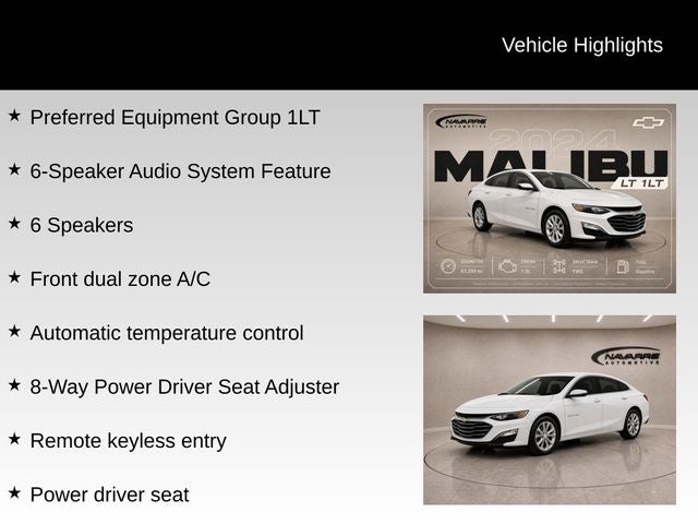 2024 Chevrolet Malibu LT 1LT
