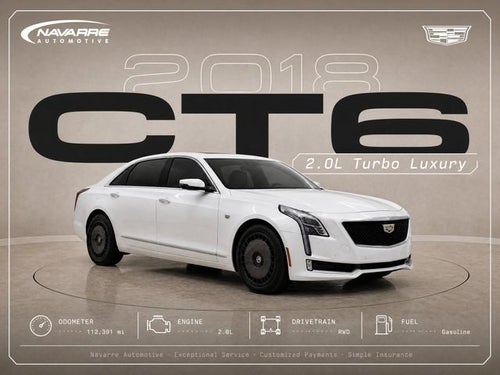 2018 Cadillac CT6 2.0L Turbo Luxury