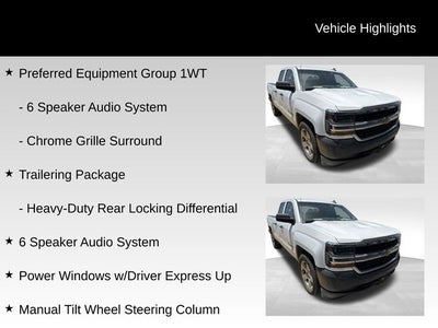 2017 Chevrolet Silverado 1500 WT