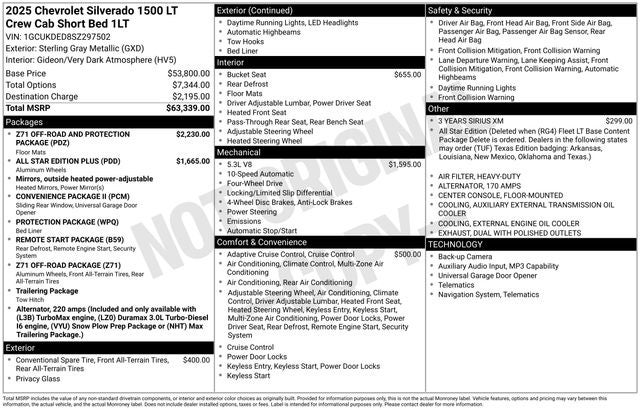 2025 Chevrolet Silverado 1500 LT LT1