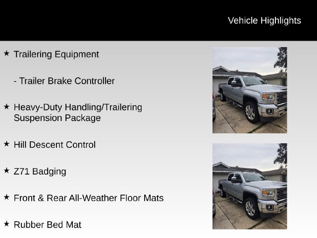 2017 GMC Sierra 2500HD SLT