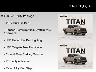 2021 Nissan Titan PRO-4X