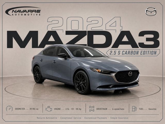 2024 Mazda Mazda3 2.5 S Carbon Edition