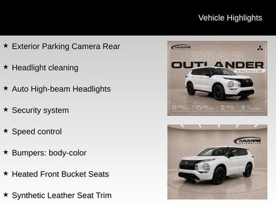 2023 Mitsubishi Outlander SE
