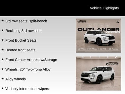 2023 Mitsubishi Outlander SE