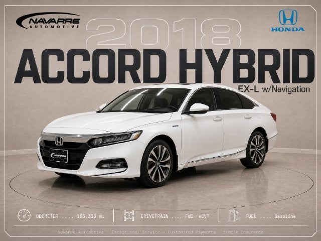 2018 Honda Accord Hybrid EX-L w/Navigation