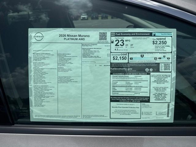 2026 Nissan Murano Platinum