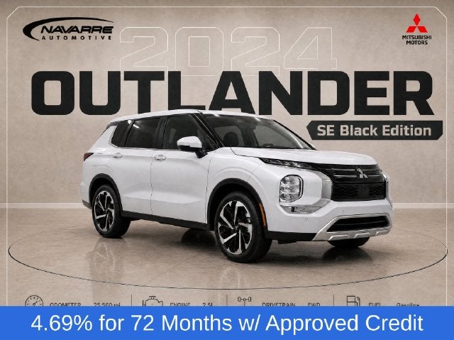 2024 Mitsubishi Outlander SE Black Edition