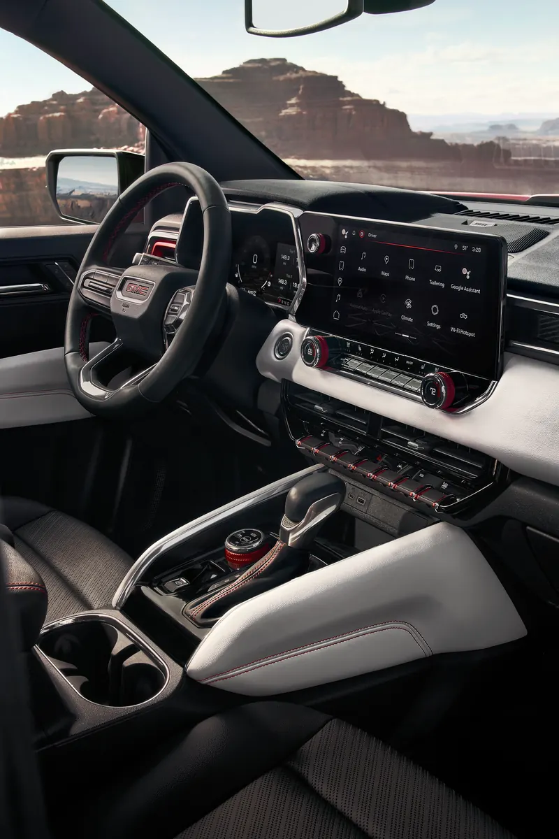 2026 GMC Canyon infotainment system at Navarre GMC in LAKE CHARLES LA